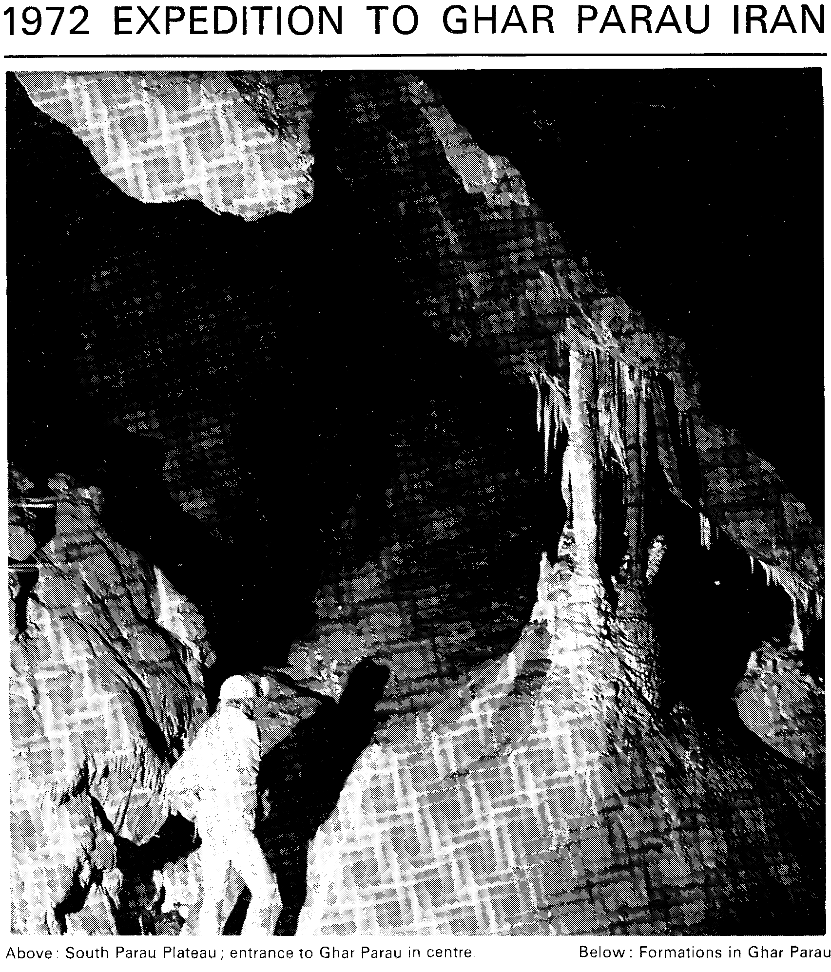 Formations in Ghar Parau (John C. Whalley)