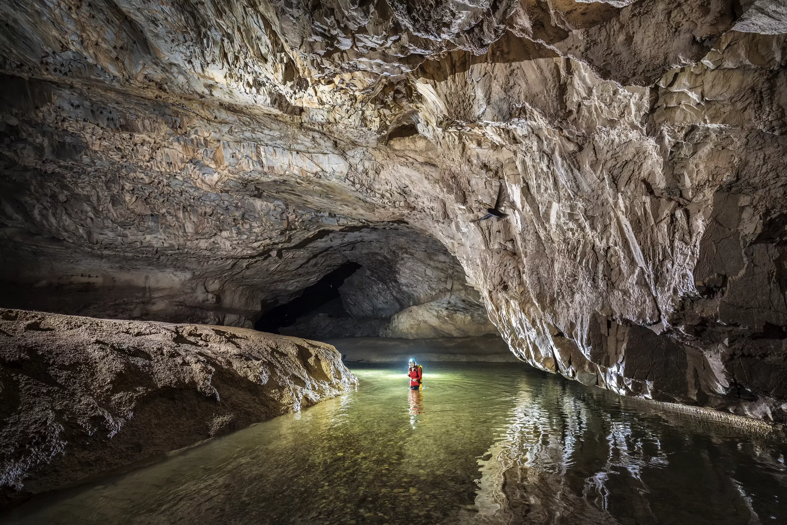 Judith Calford, Cave Of The Winds, Mulu, Malaysia (© Chris Howes)