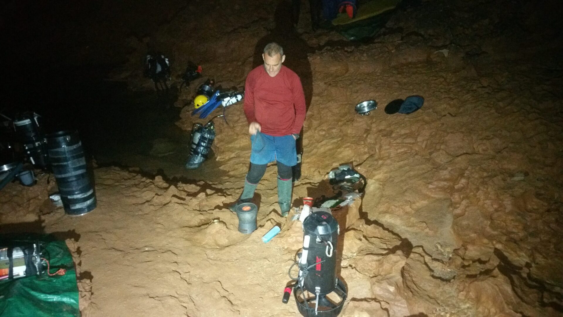 Tipperary Camp Beyond Sump 2 (© Jason Mallinson)